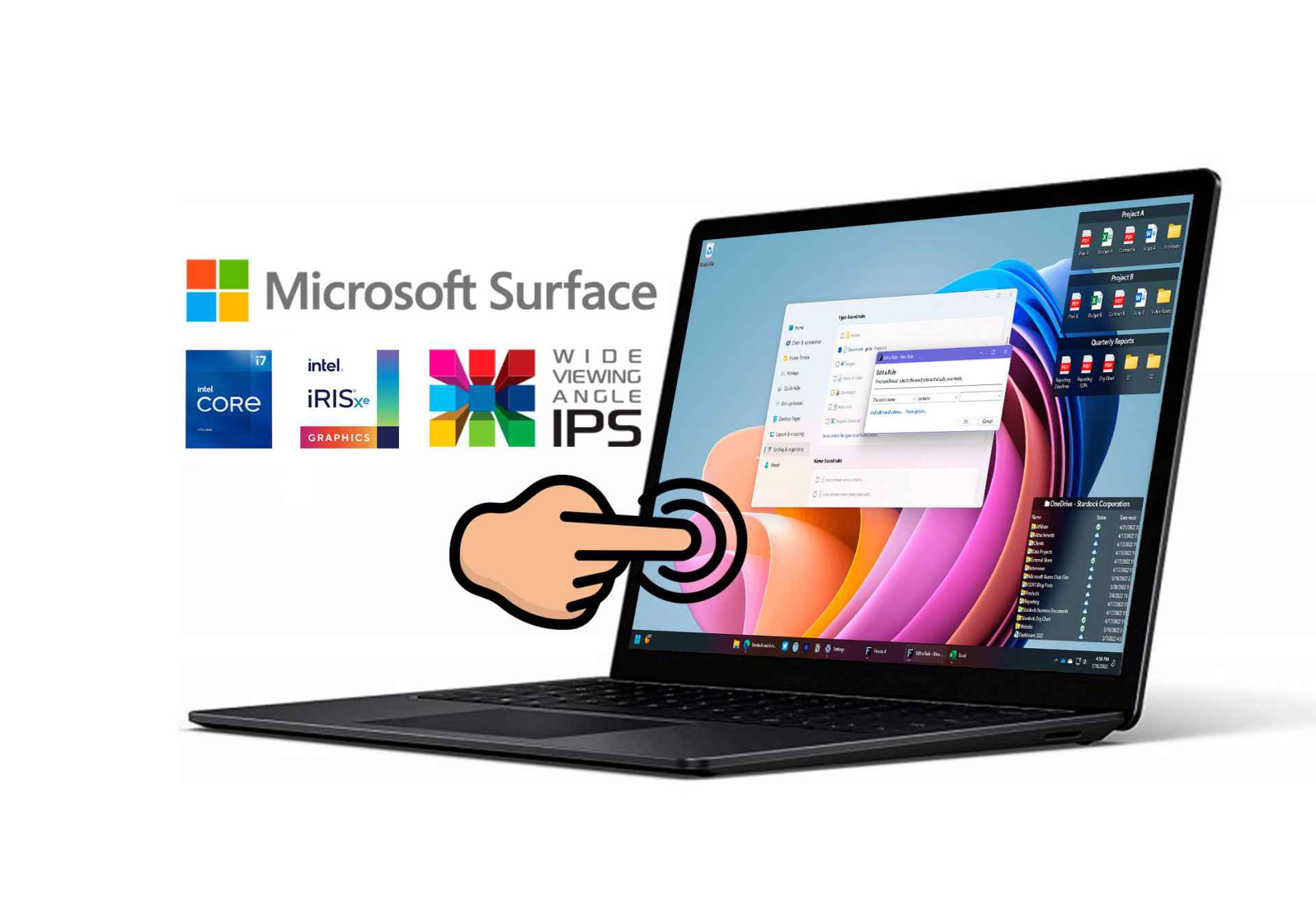 Microsoft Laptop 4 i7-1185G7 16GB RAM NVMe 2256x1504 IPS Touchscreen