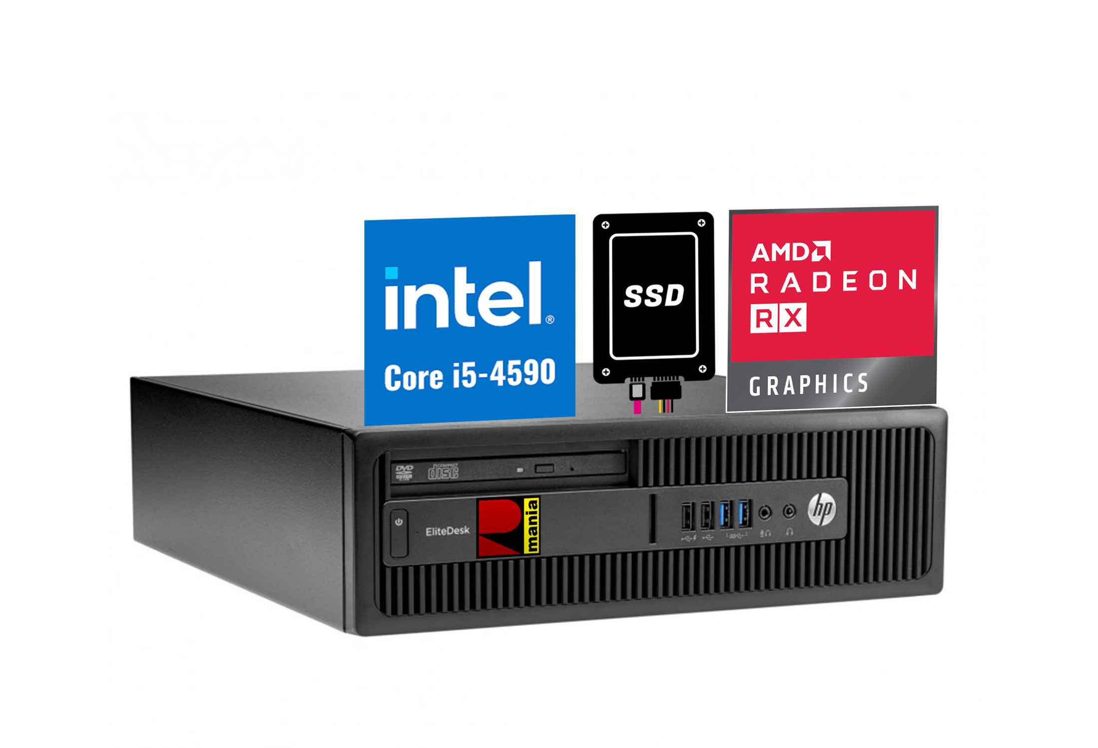 HP EliteDesk 800 G1 SFF Core i5-4590 16GB RAM SSD NEW AMD RX 6400-6aves.jpeg