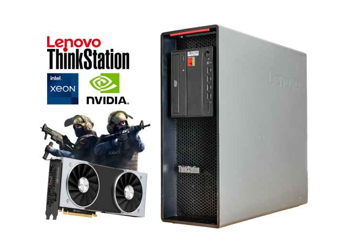 Lenovo Thinkstation P520 Xeon W-2145 32GB RAM NVMe RTX 5060