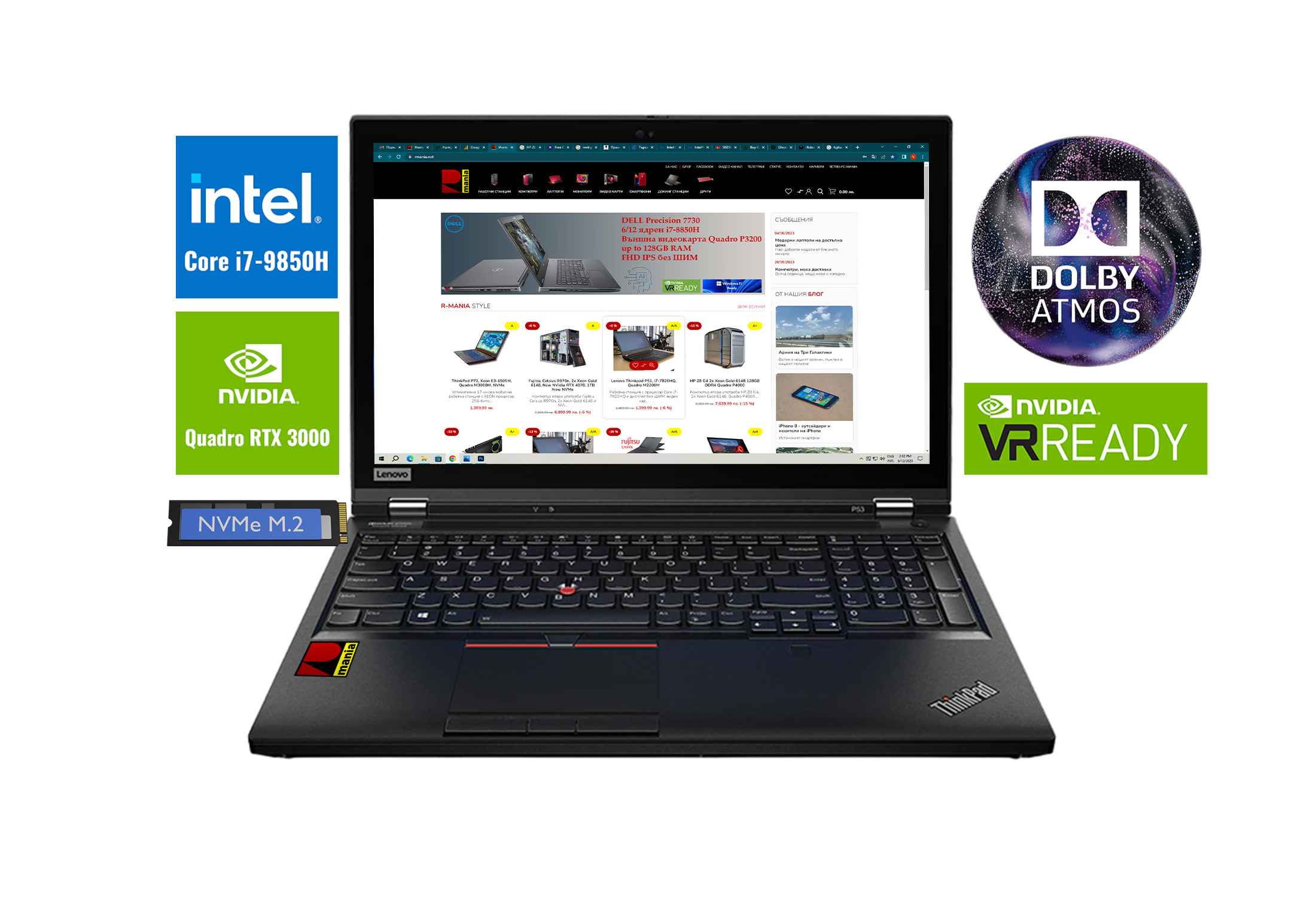 Lenovo Thinkpad P53  i9-9880H 32GB RAM  NVMe Quadro RTX4000-0Yg58.jpeg