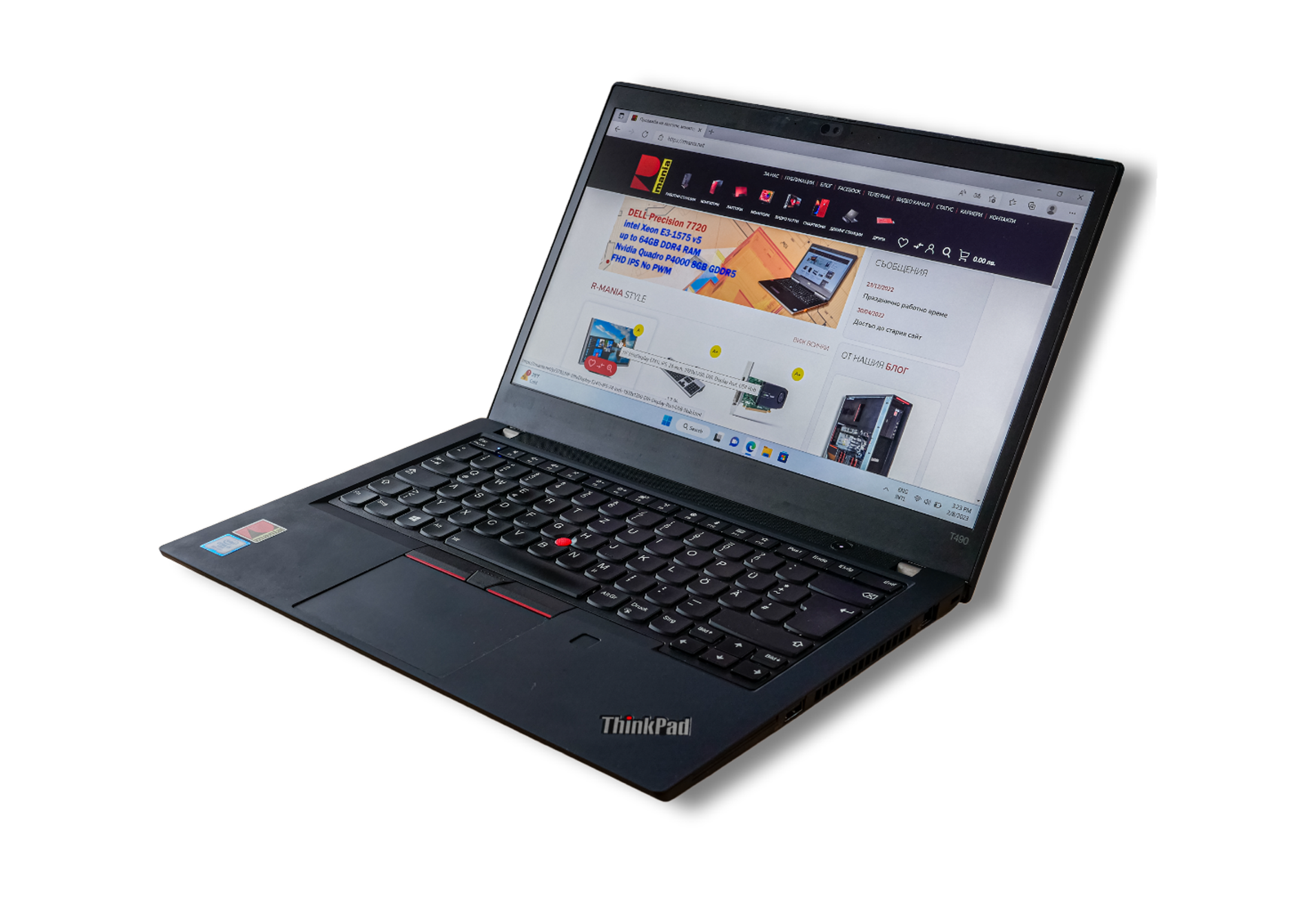 Lenovo Thinkpad T490 i5-8265U 16GB RAM FHD IPS Camera-2aE4F.png