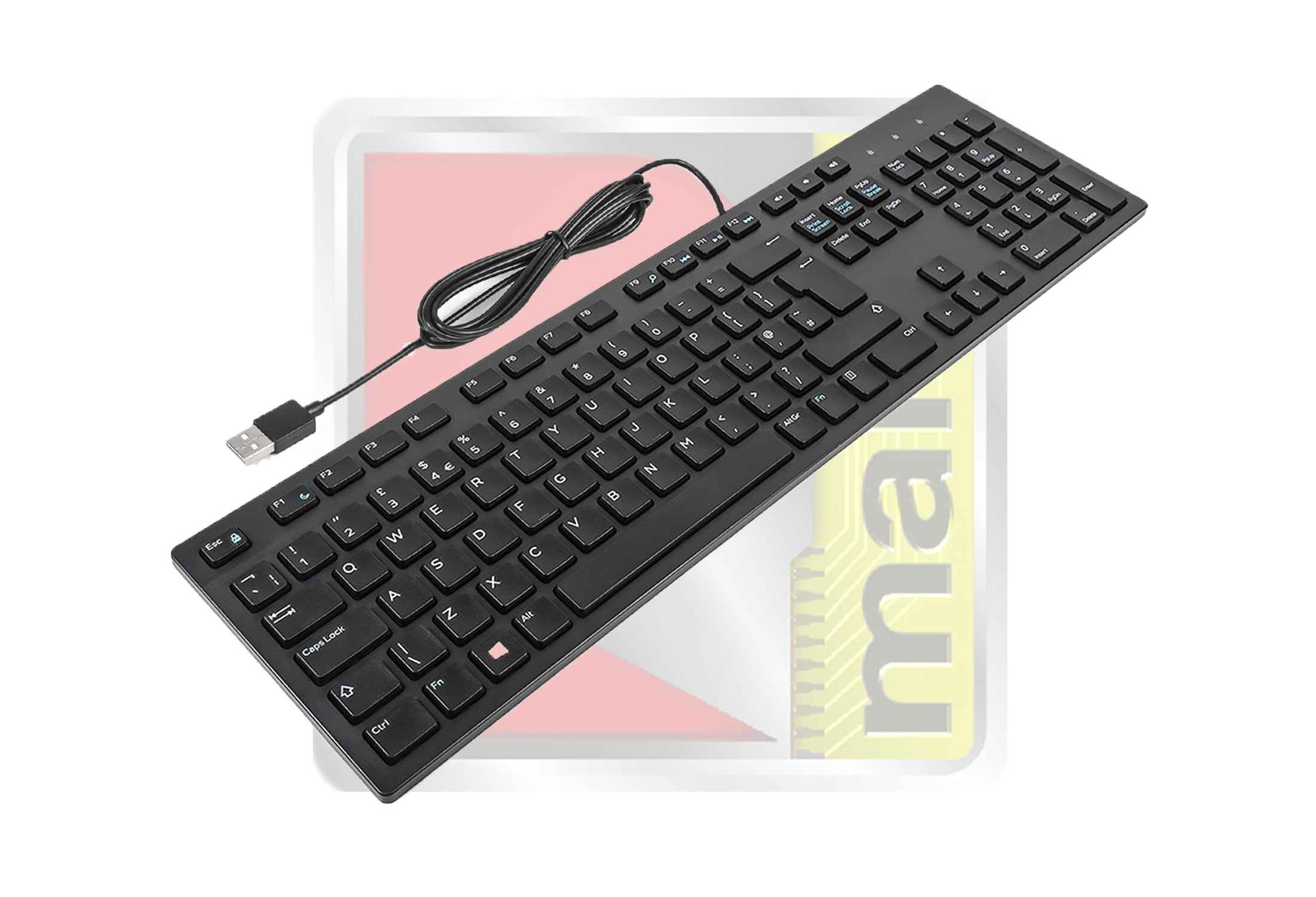 DELL KB216 Black USB UK Keyboard