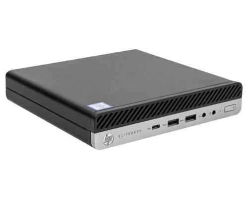 HP EliteDesk 705 G5 Mini, AMD Ryzen 5 Pro 3400G, 8GB RAM, SSD, Radeon Vega Graphics, USB 3.0, 4K, Micro PC