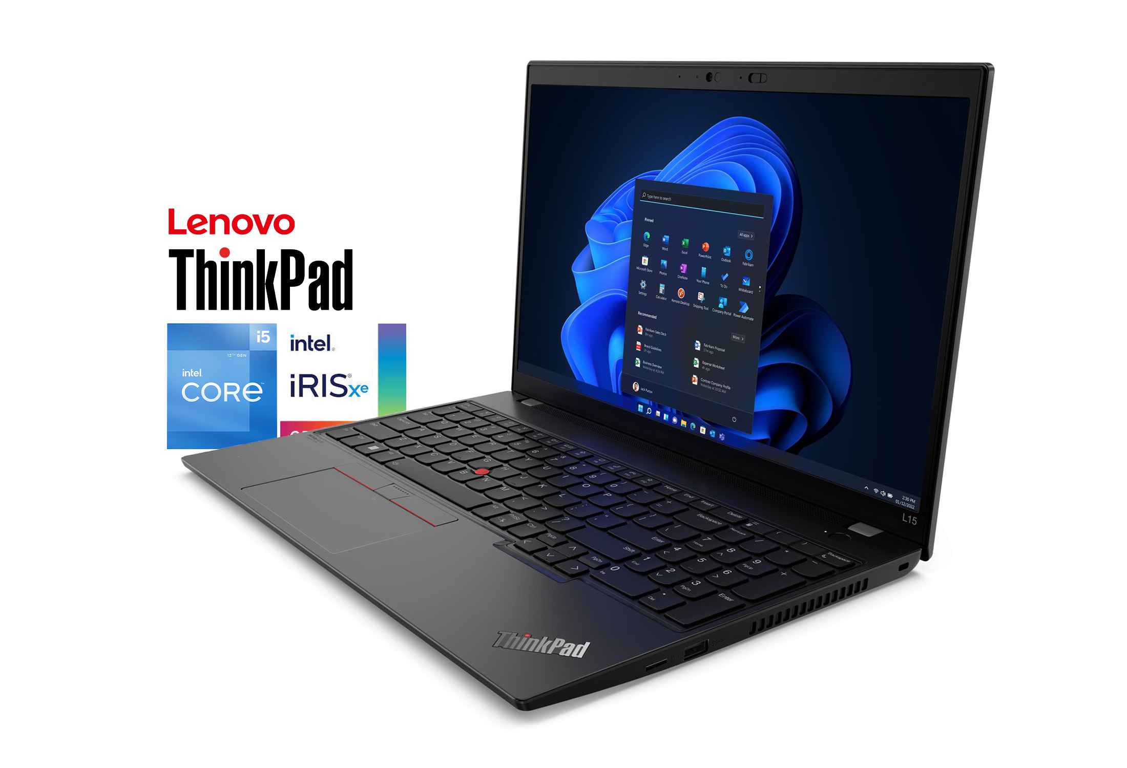 Lenovo Thinkpad L15 G3 core i5-1235U NVMe FHD IPS Camera