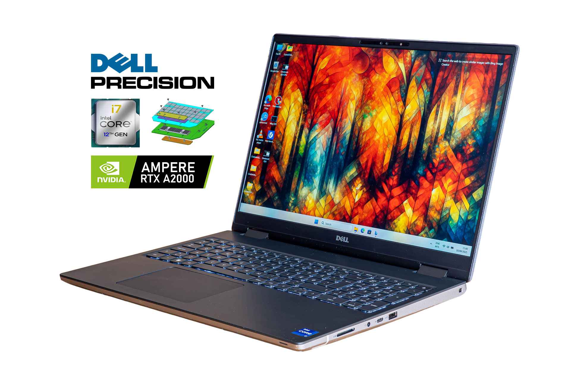Dell Precision 7670 i7-12850HX 32GB CAMM DDR5 RAM RTX A2000 8GB
