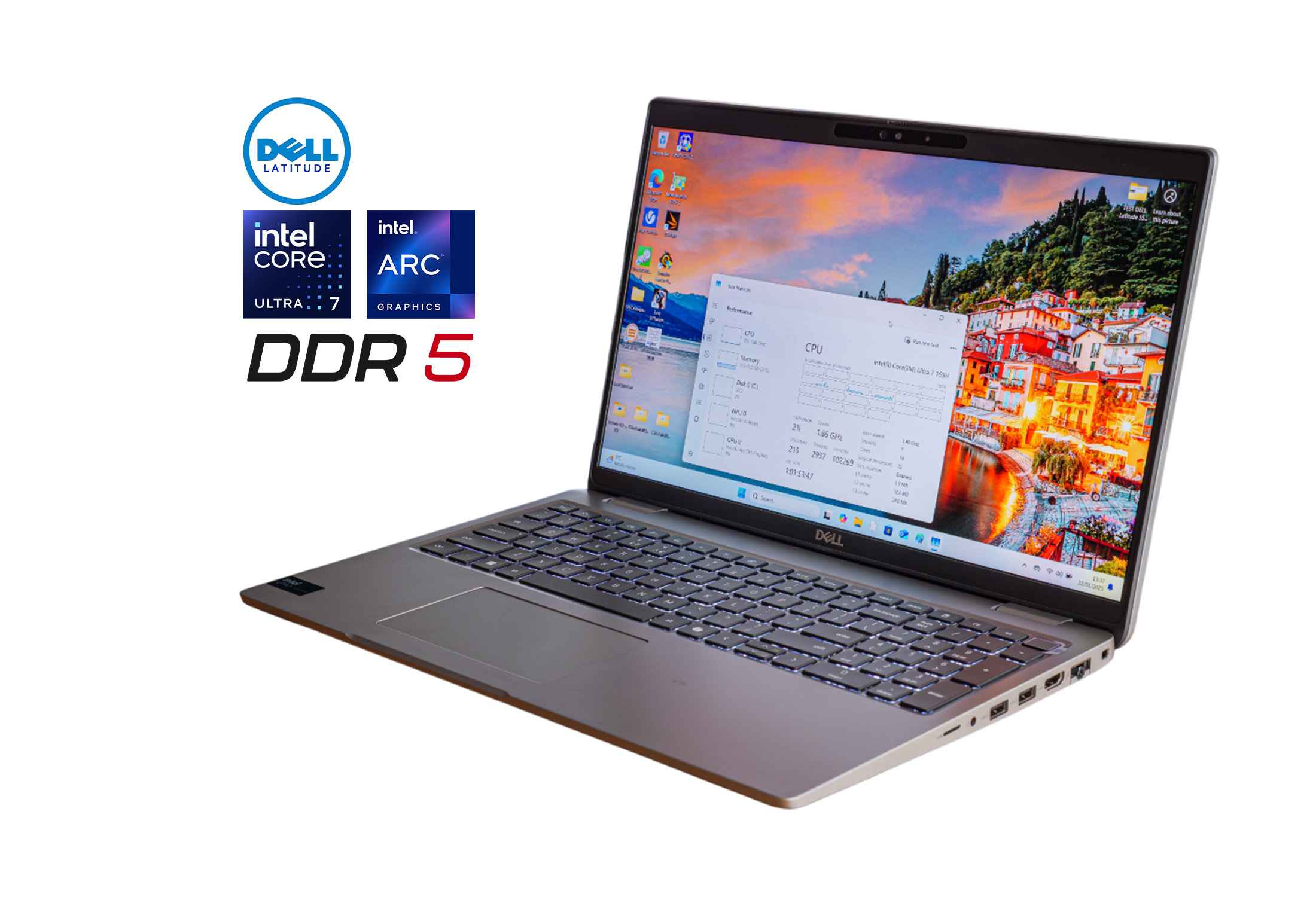 Dell Latitude 5550 Ultra 7 165H 32GB DDR5 IPS Intel Arc