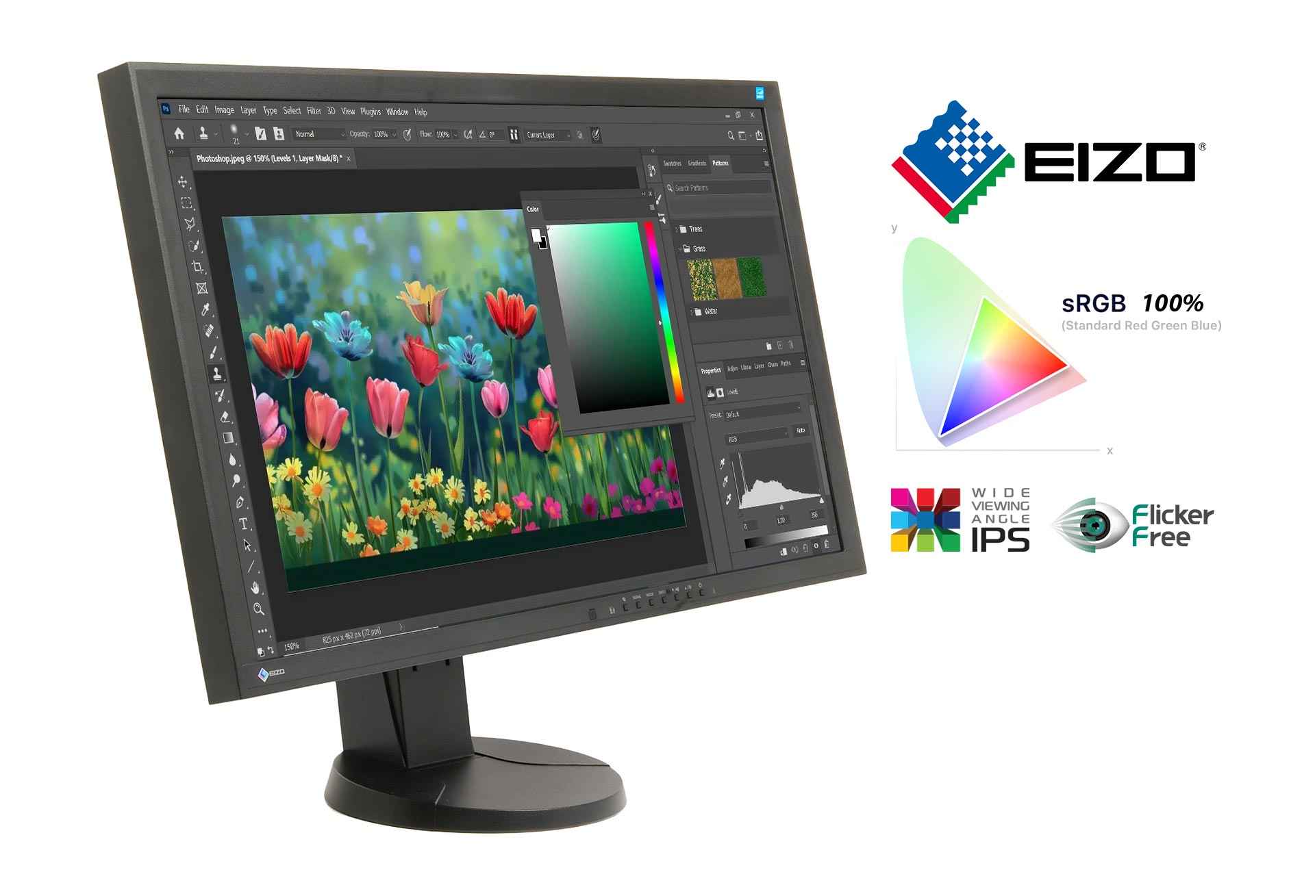 EIZO FlexScan EV2736W 27-inch 8bit PLS