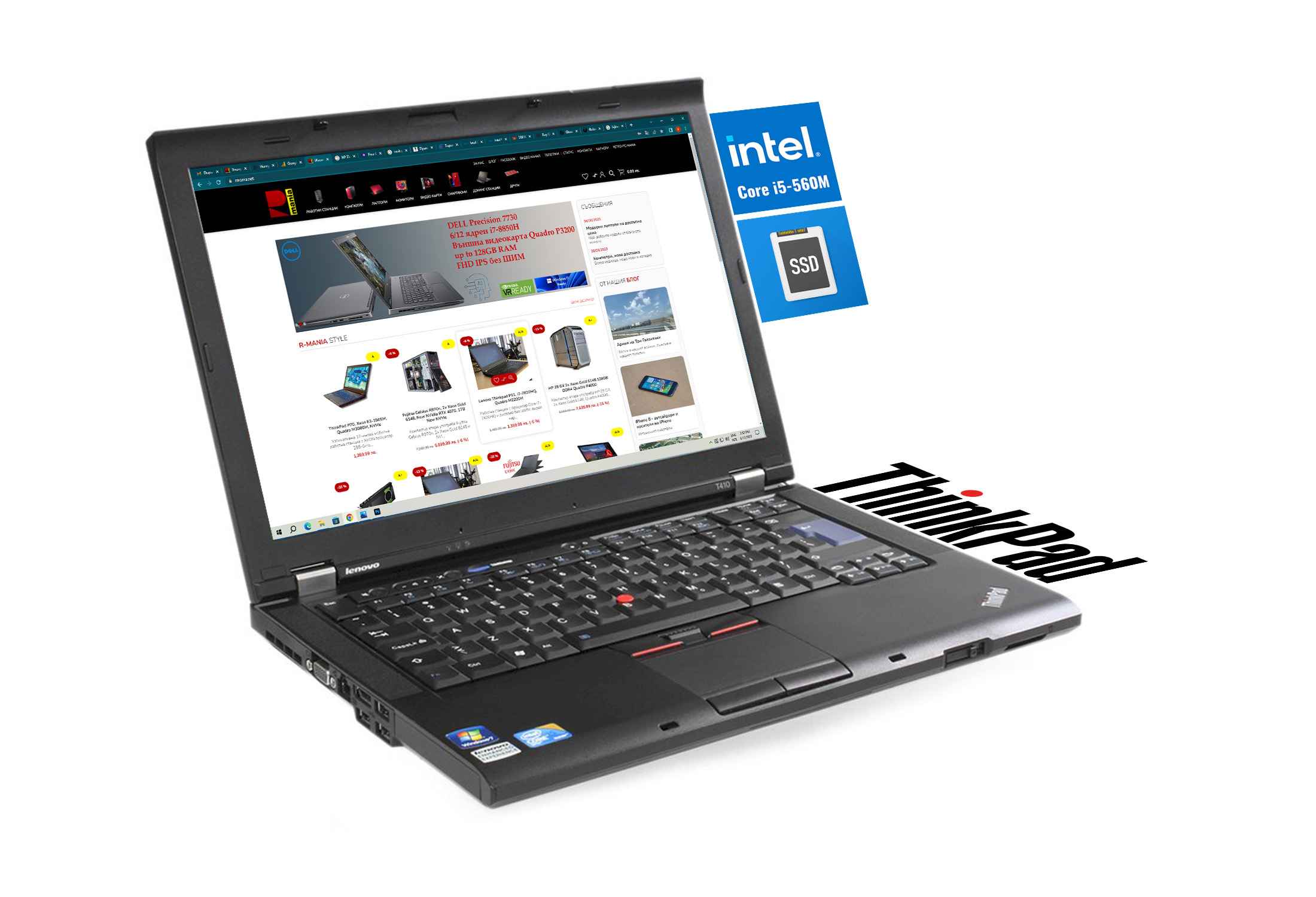Lenovo Thinkpad T410  core i5-540M  SSD  1440x900