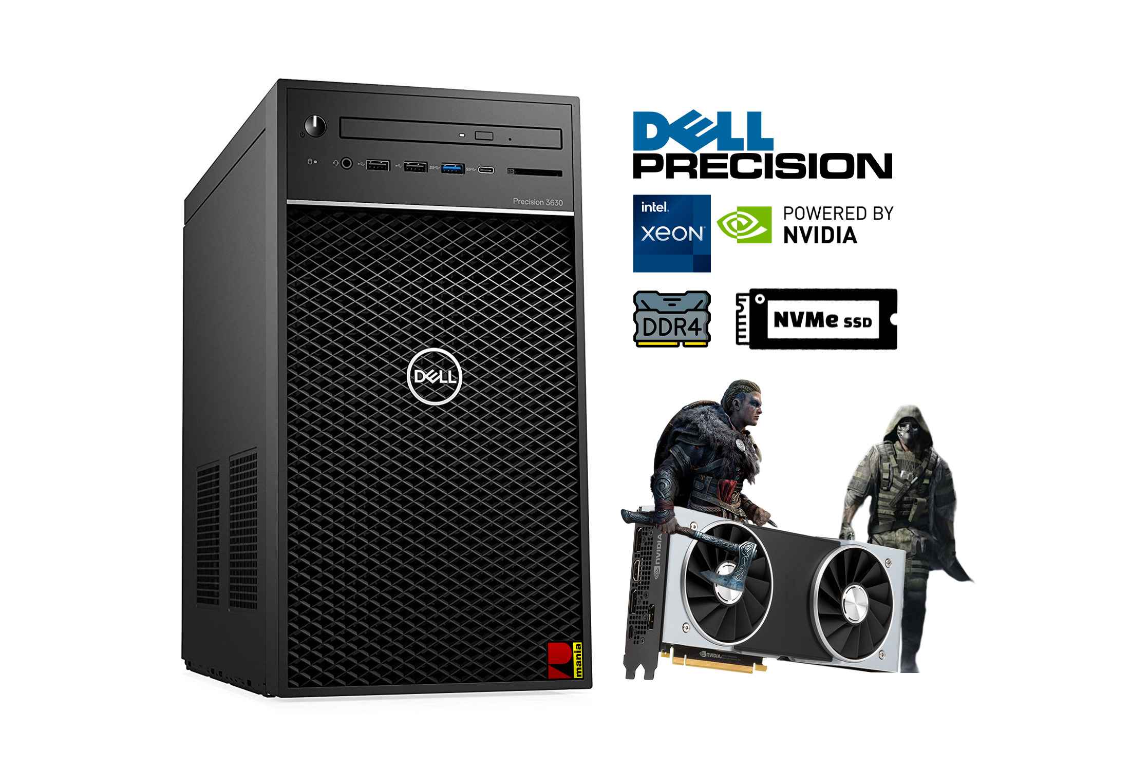 DELL Precision 3630 Xeon E-2174G 16GB DDR4 NVMe RTX 4060-7vIoP.jpeg