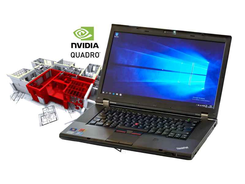 Lenovo Thinkpad W530, i7-3610QM, Quadro K1000M, No Batt