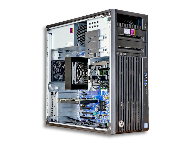 HP Z440, 12-24 Core, Xeon E5-2690 v3, NEW NVidia RTX 4070