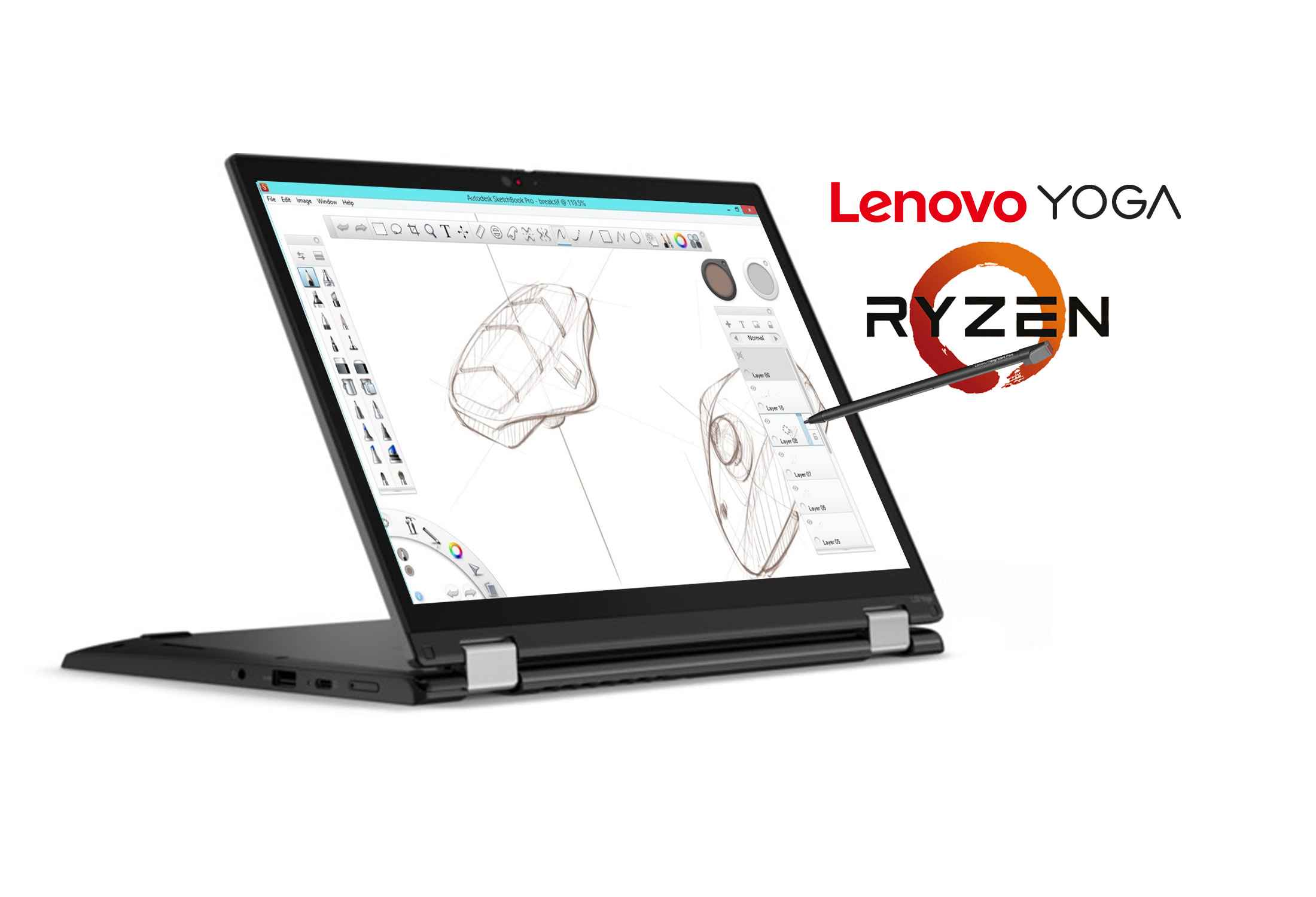 Lenovo Thinkpad L13 Yoga G2 Ryzen 3 5400U NVMe FHD IPS Touch-AbrwH.jpeg