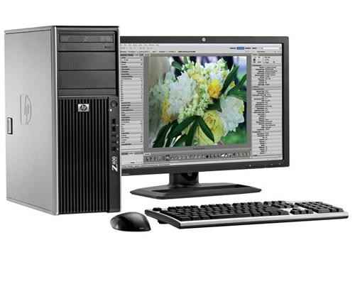 HP  Z400 6-DIMM Workstation, XEON Quad Core W3520, Quadro