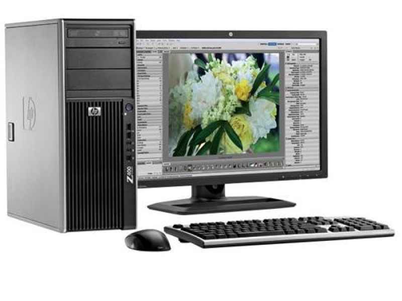 HP Z400 Workstation, XEON W3550, Quadro 600