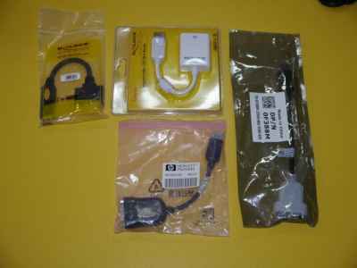 DisplayPort to DVI Cable Adapter, Original HP, DELL, Foxconn-Ar2E5.jpg
