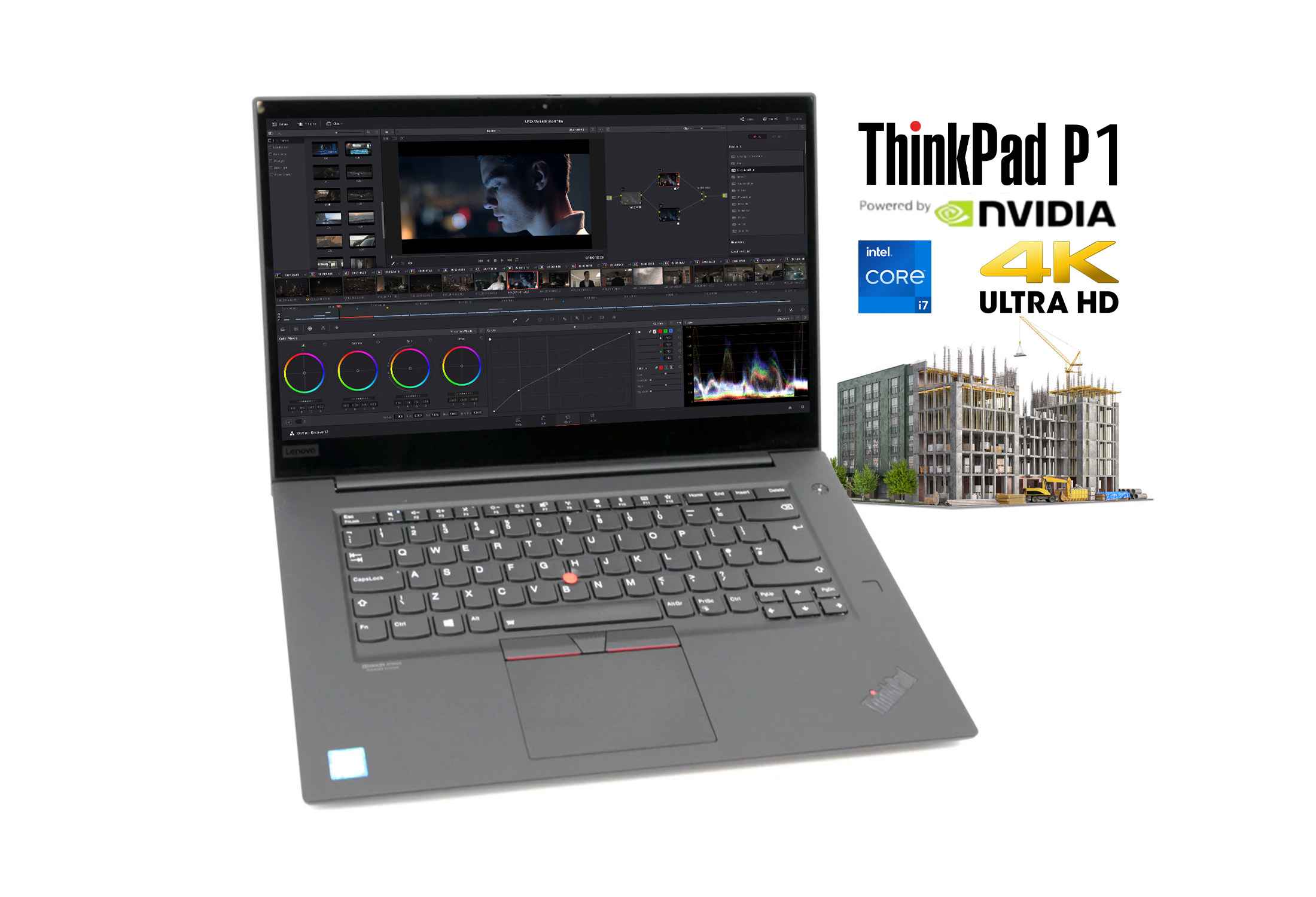 Lenovo Thinkpad P1 Gen 2 i7-9850H 32GB RAM NVMe 4K IPS Quadro T1000