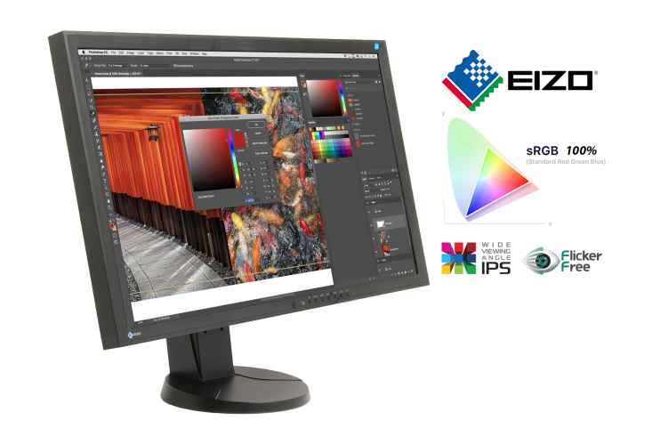 EIZO FlexScan EV2736W 27-inch 8bit PLS A-