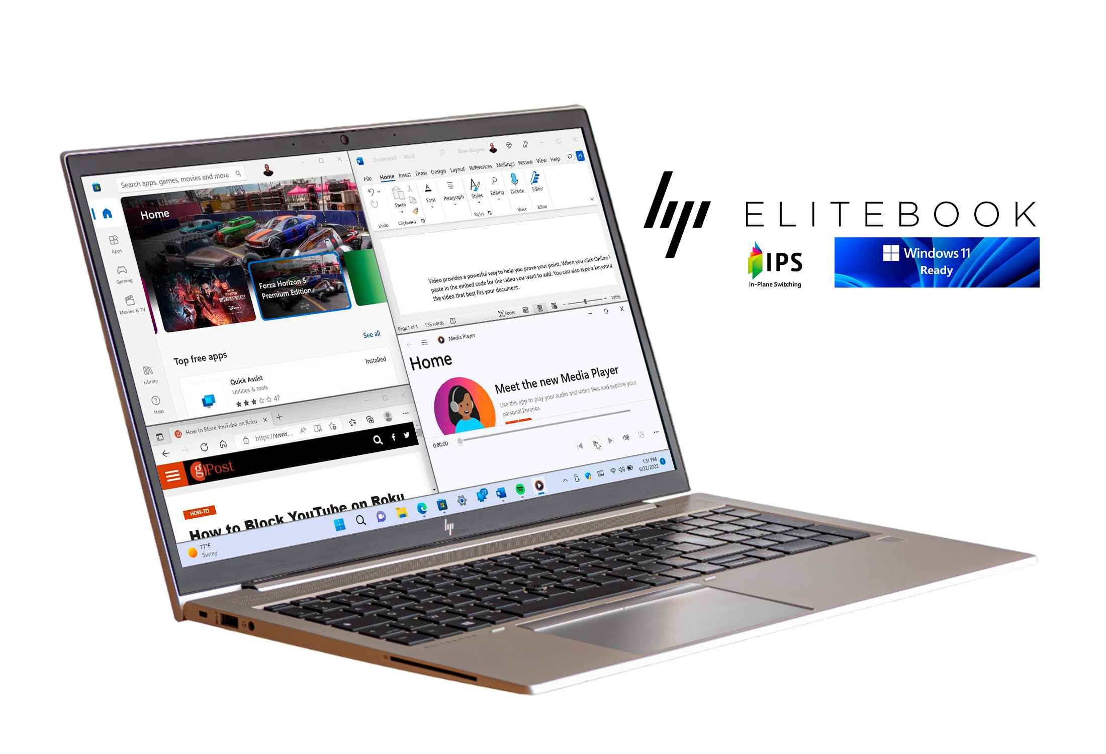 HP Elitebook 855 G7 Ryzen 5 Pro 4650U 16GB RAM Radeon Vega