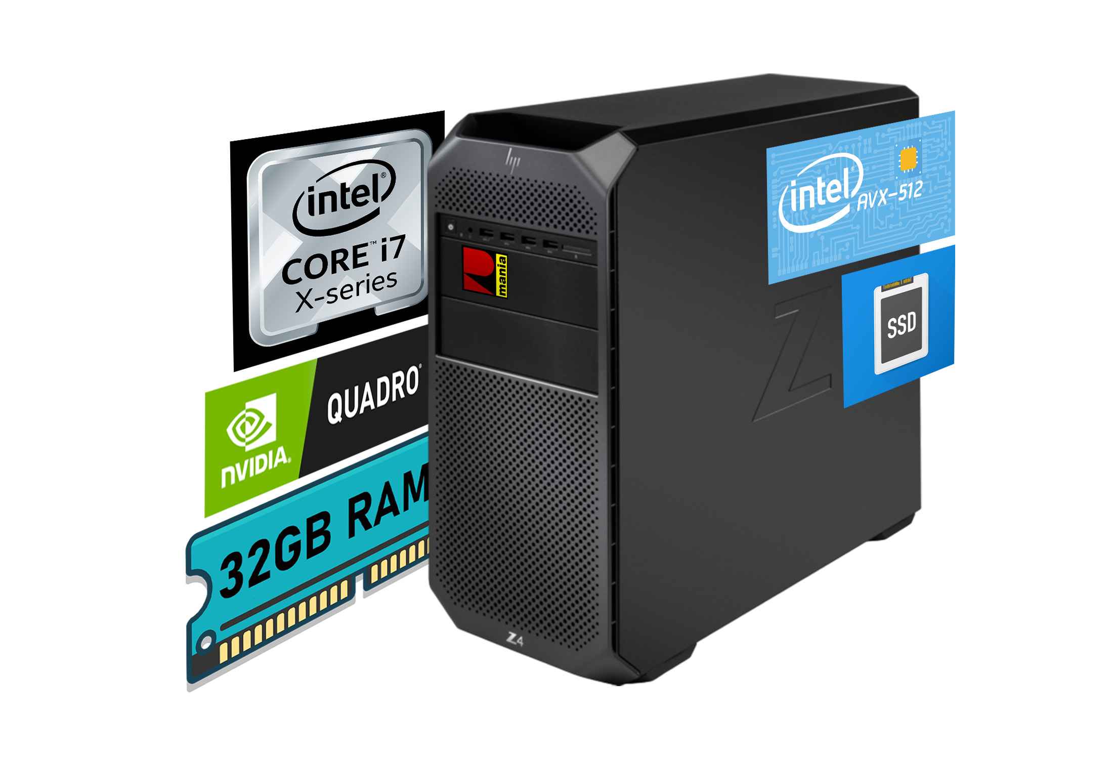 HP Z4 G4 Workstation  i7-7820X  32GB DDR4 SSD  Quadro P2000-FSWIZ.jpeg