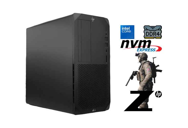 HP Z2 G5 Workstation Xeon W-1250P 32GB RAM NVMe RTX 4060
