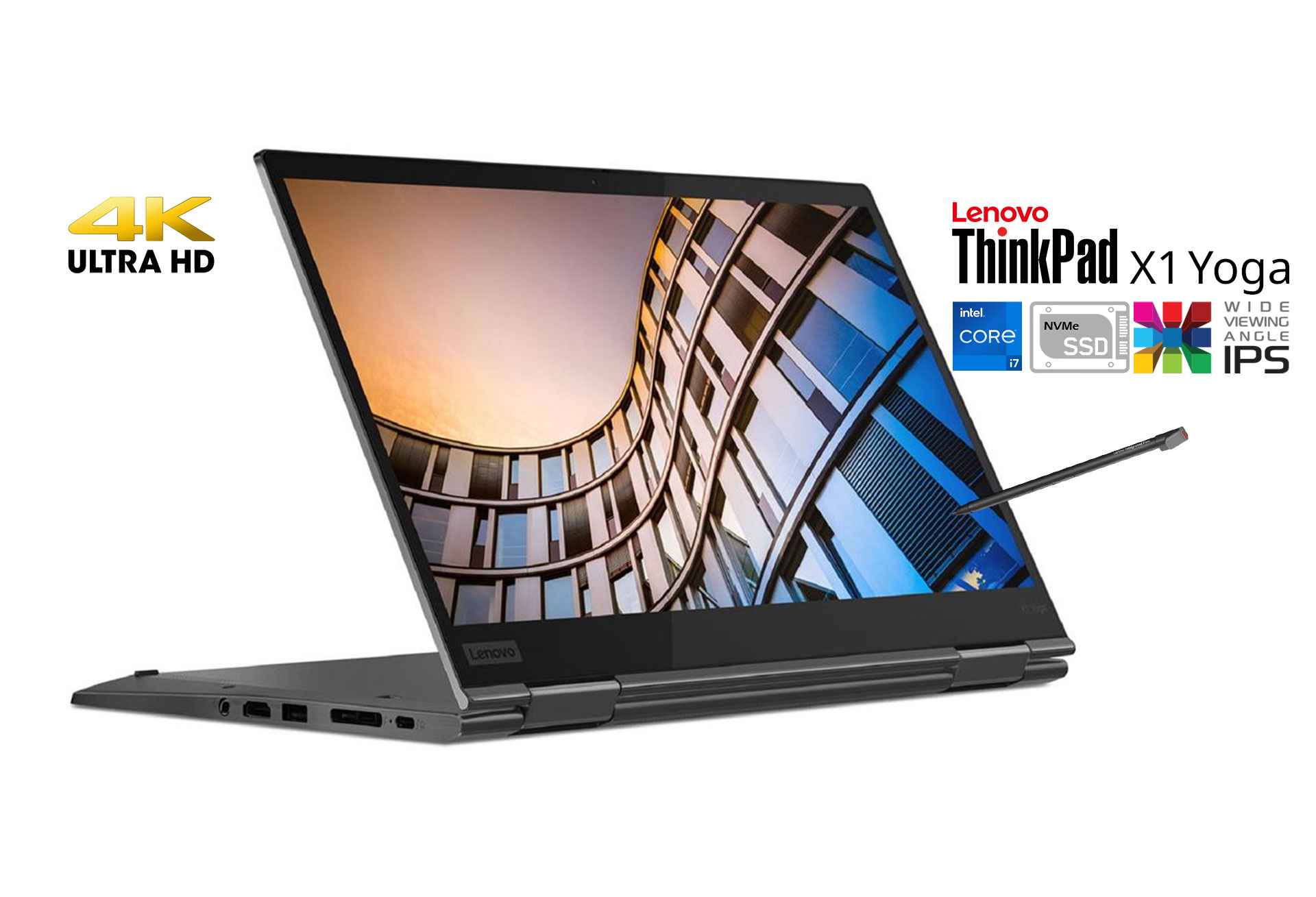 Lenovo Thinkpad X1 Yoga Gen 4 i7-8665U 16GB RAM 4K IPS Dolby Vision HDR