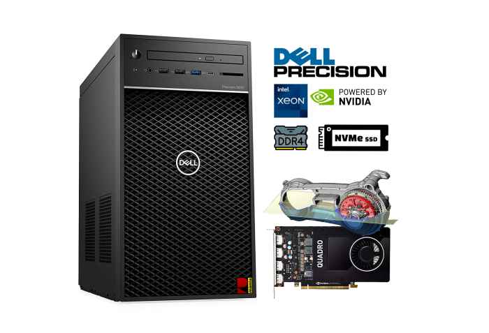 DELL Precision 3630 Xeon E-2174G 16GB DDR4 NVMe Quadro M4000-O0SFK.jpeg