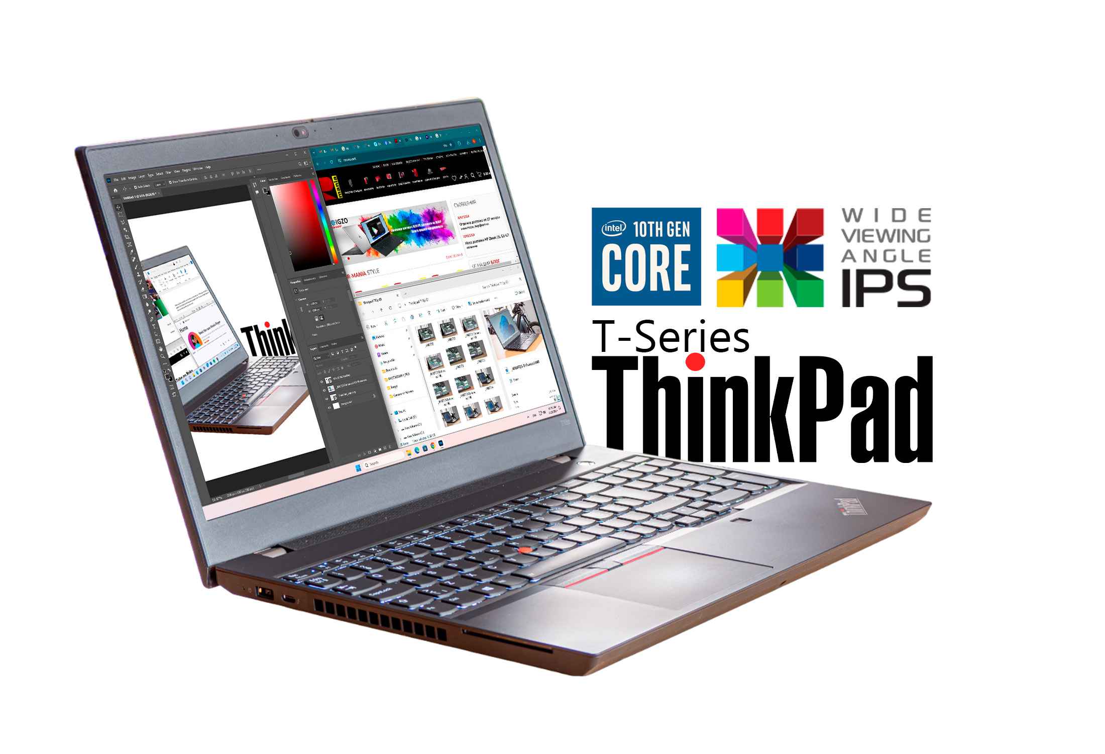 Lenovo Thinkpad T15p Gen1 i7-10750H 512GB NVMe GTX 1050
