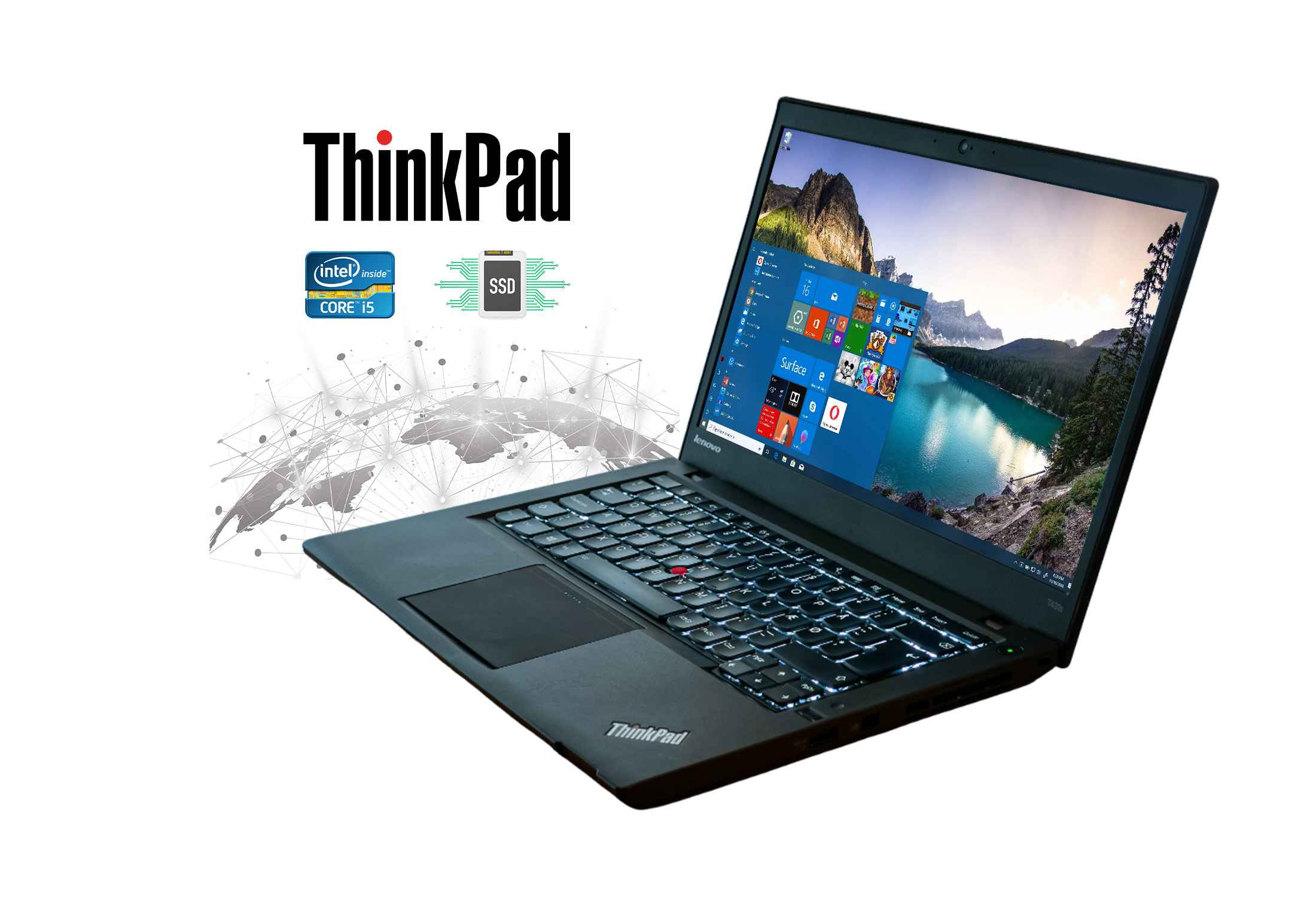 Lenovo Thinkpad T431s i5-3437U 8GB RAM SSD 1600x900 Camera