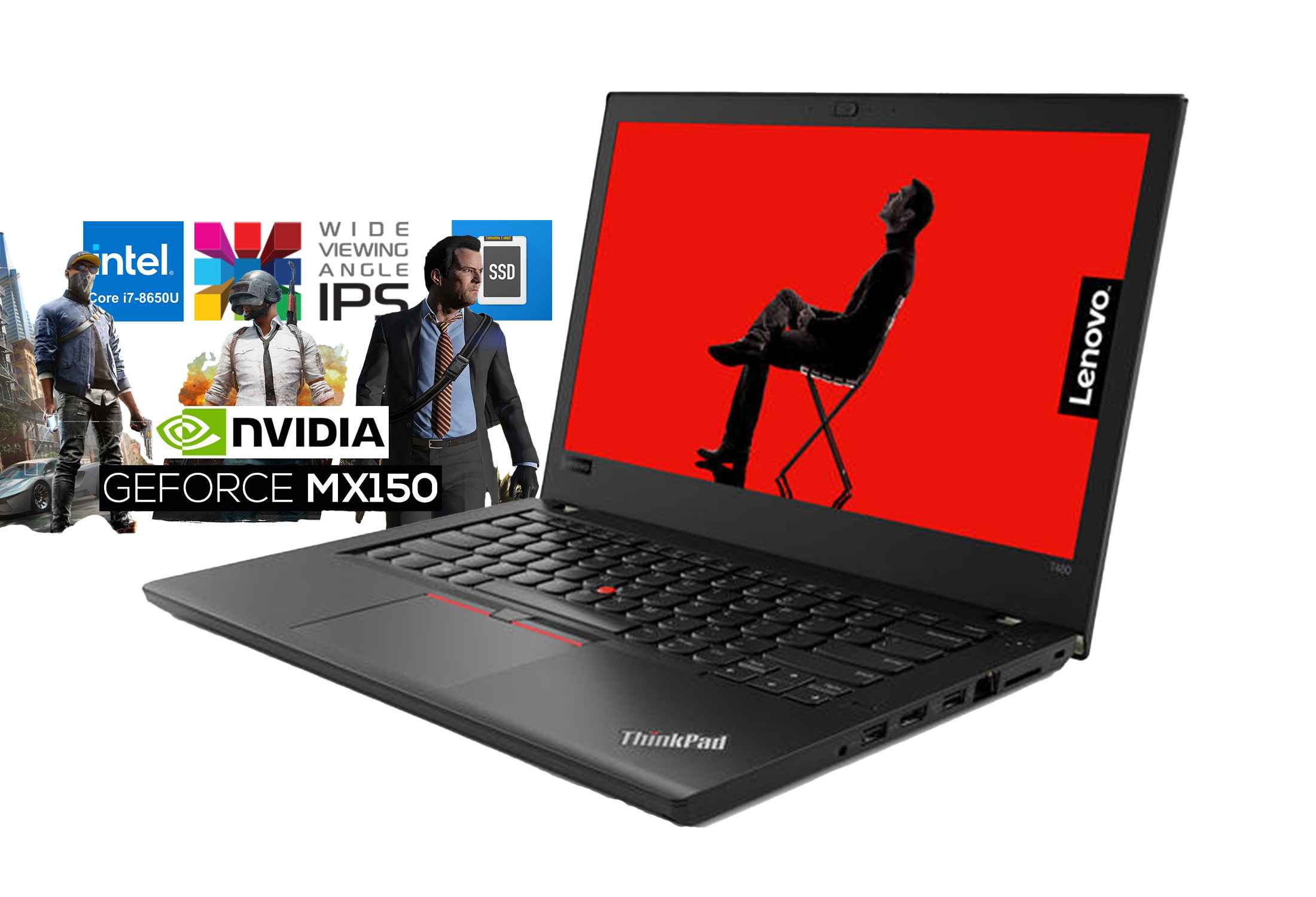 Lenovo Thinkpad T480 IPS Touch i7-8650U NVidia MX 150-W7Vin.jpeg