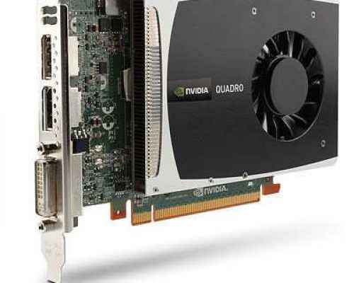 Nvidia Quadro 2000, 128-bit, 1GB GDDR5