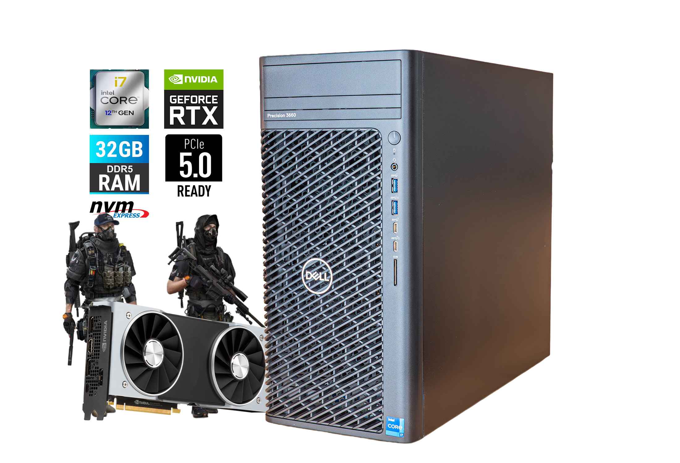 Dell Precision 3660 i7-12700 DDR5 RAM NVMe RTX 4070 Super PCIe 5 x16 WiFi 6E-i59KY.jpeg