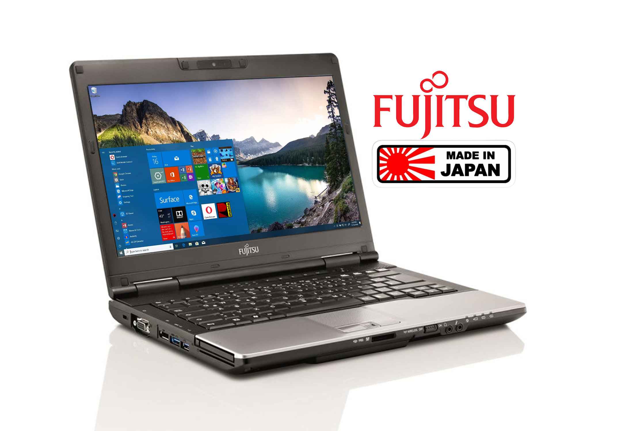 Fujitsu LifeBook E752 i5-3230M 8GB RAM SSD Camera