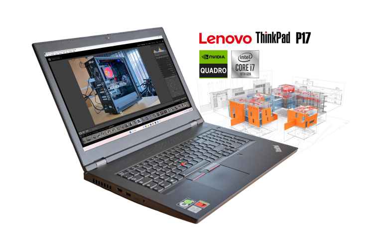 Lenovo Thinkpad P17 Gen 1 i7-10850H 32GB RAM NVMe IPS T2000