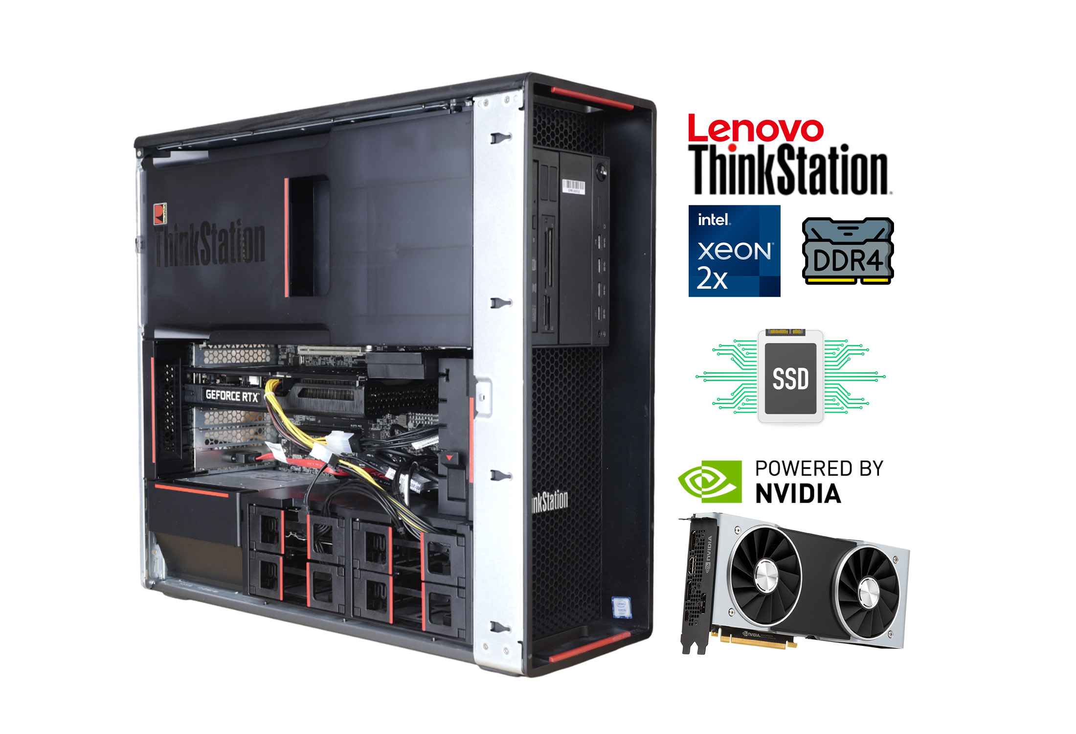 Lenovo Thinkstation P700 2x Xeon E5-2620 v3 SSD GTX 1060