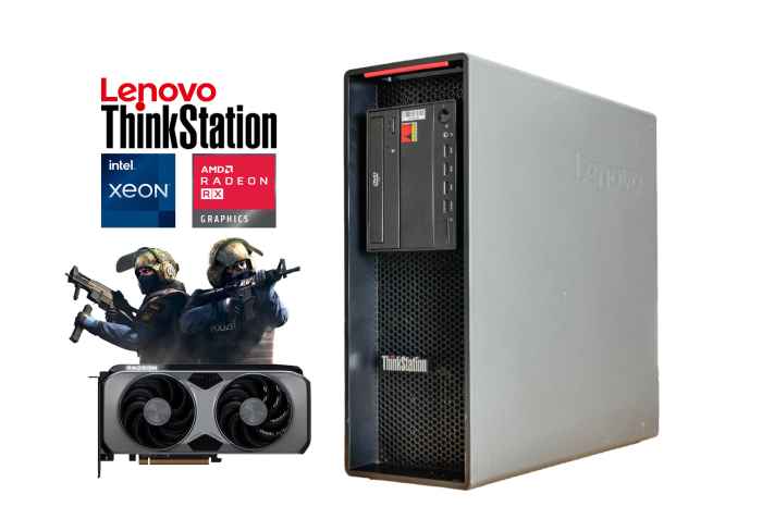 Lenovo ThinkStation P520 Xeon W-2123 32GB DDR4 NVMe Radeon RX 6600-sa3ro.jpeg
