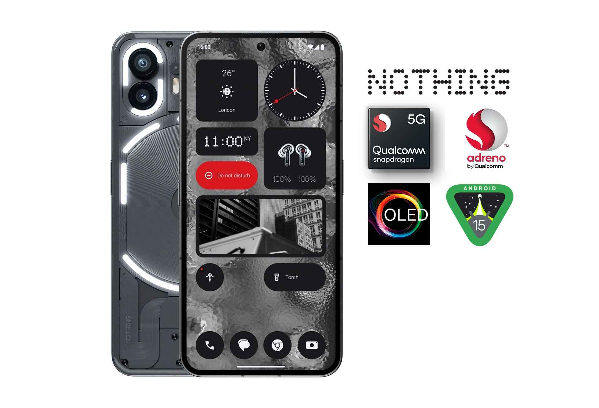 Nothing Phone (1) Snapdragon 778G+ 5G (6 nm) 256GB