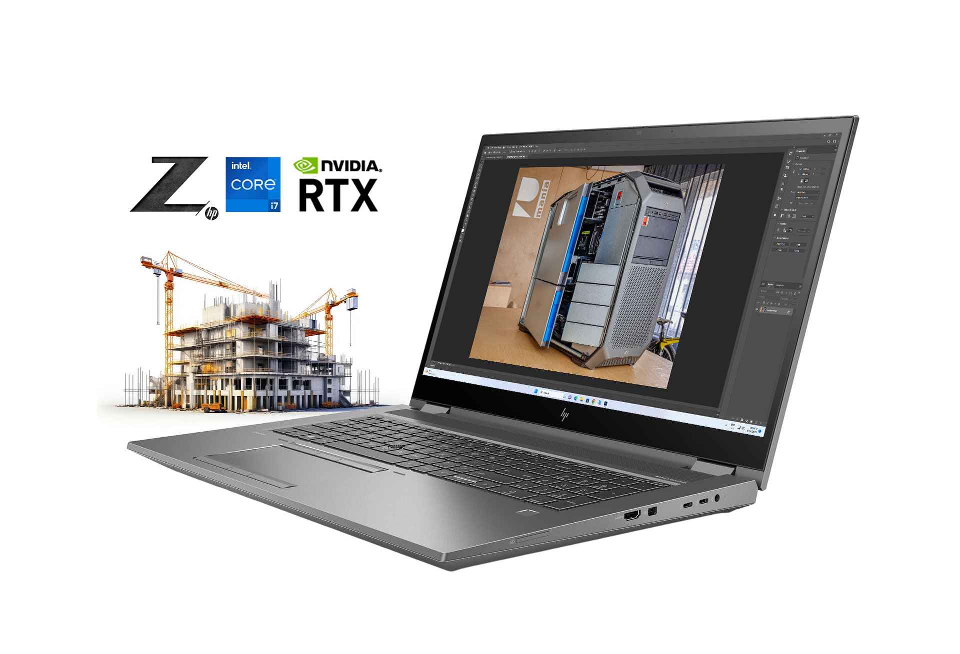 HP Zbook Fury 17 G8 i7-11850H NVMe IPS RTX A5000