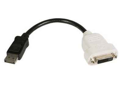 DisplayPort to DVI Cable Adapter, Original HP, DELL, Foxconn-xYVXa.jpg