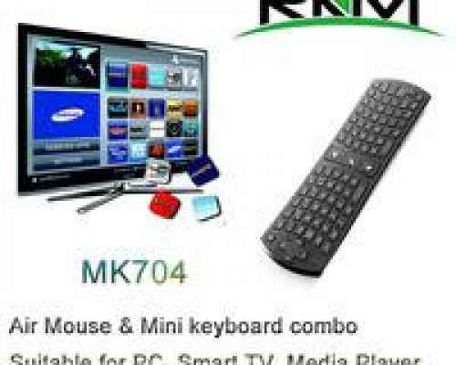 Rikomagic MK704, 2.4GHz, Fly Mouse, Wireless Mini Keyboard