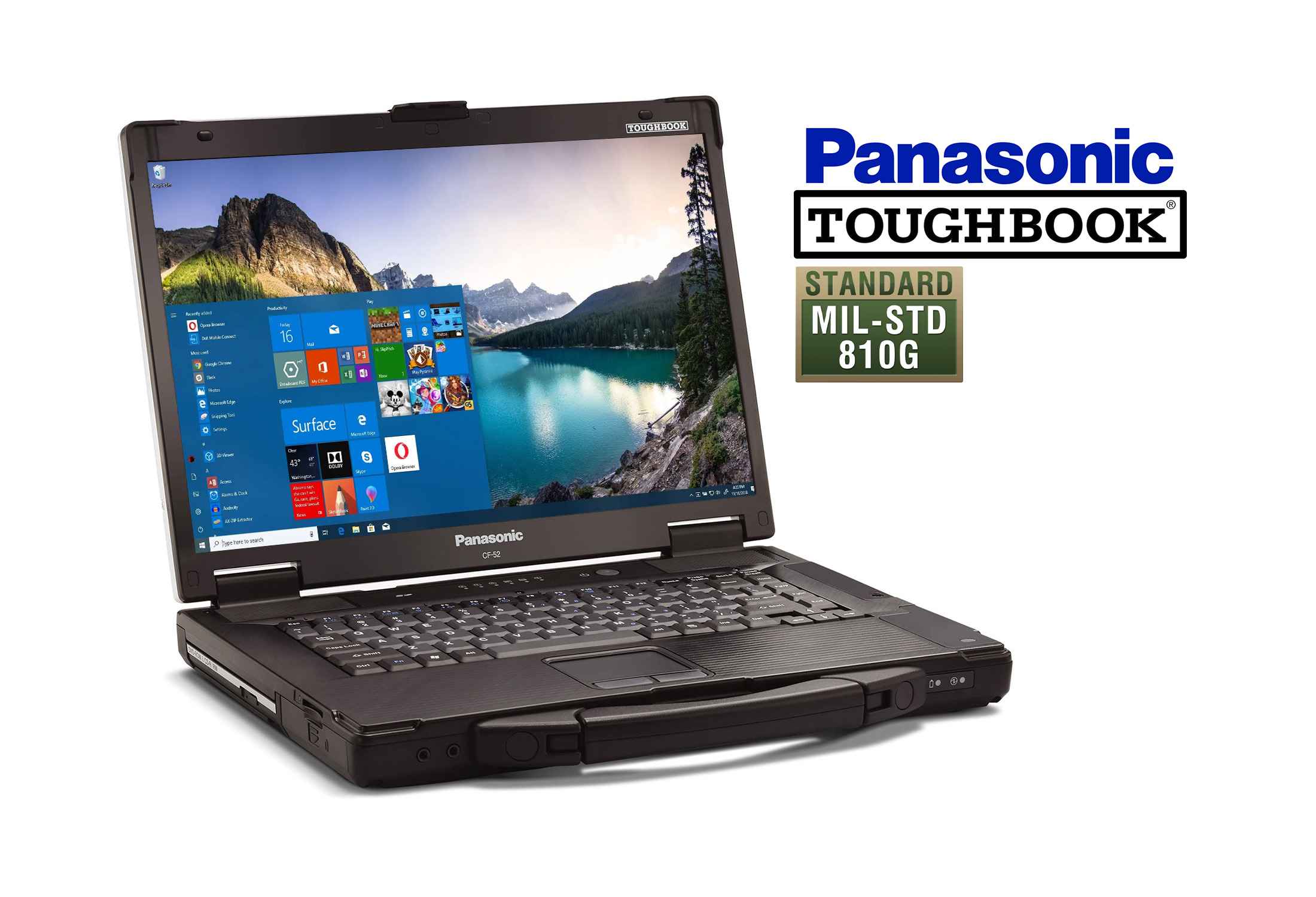 Panasonic Toughbook CF-52 МК2 C2D P8400 4GB RAM 250GB SSD